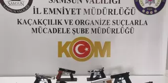 Samsun'da Silah Kaçakçılığı Operasyonu: 5 Zanlı Gözaltına Alındı