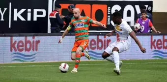 Alanyaspor ile Kayserispor Arasında Golsüz Beraberlik