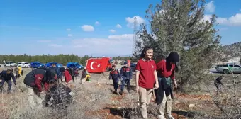 Konya'da Orman Haftası etkinlikleri kapsamında fidanlar toprakla buluştu