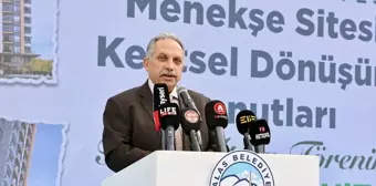 Talas'ta Menekşe Siteleri Kentsel Dönüşüm Konutları'nın Temeli Atıldı