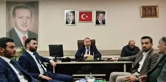 AK Parti Gençlik Kolları MKYK Üyesi Ömer Kerküklü Çıldır'ı Ziyaret Etti