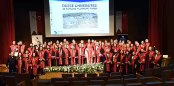 Düzce Üniversitesi 18. Kuruluş Yıl Dönümü Töreni