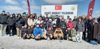 Kütahya'da orman şehitleri için hatıra ormanı oluşturuldu