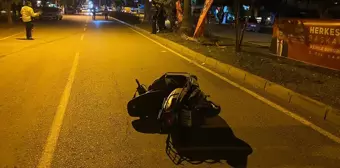 Antalya'da motosiklet kazası: 2 kişi ağır yaralandı