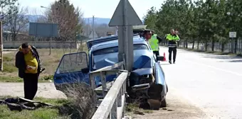 Tavşanlı'da trafik kazası: 1 yaralı