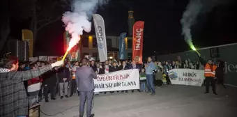 Sakarya'da İsrail'in Gazze'deki hastanelere saldırılarını protesto gösterisi düzenlendi