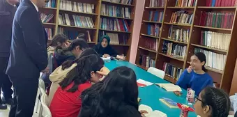 Baskil ilçesinde kitap okuma etkinliği düzenlendi