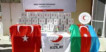 Türk Kızılayı Azerbaycan'da Ramazan Yardımlarına Başladı