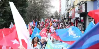 Eskişehir'de Cumhur İttifakı Kortej Yürüyüşü Gerçekleştirildi