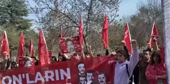 SOL Parti, Mahir Çayan ve 9 yoldaşını anma töreni düzenledi