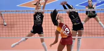 Galatasaray Daikin, Nilüfer Belediyespor'u 3-0 mağlup etti