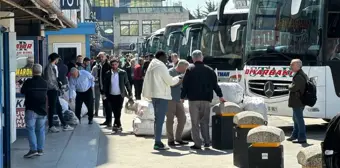 Ramazan Bayramı'nda İstanbul Havalimanları ve Otogar Yoğunluğu