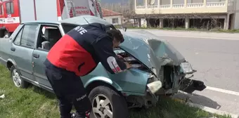 Şarkışla'da Trafik Kazası: 1 Yaralı