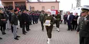 Pençe Kilit-2 Operasyonunda Şehit Olan Piyade Uzman Çavuş Hikmet Aslan Son Yolculuğuna Uğurlandı