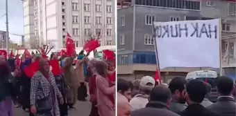 Iğdır'da AK Partili adaya mazbata verilmesine protesto