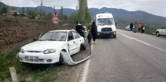 Çorum'un Laçin ilçesinde trafik kazası: 8 yaralı