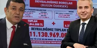 Denizli'nin yeni başkanı devraldığı borçları afişe etti! Seçime 2 gün kala 6.3 milyona çiçek alınmış