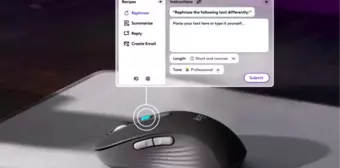 Logitech, yapay zekalı fare modeli ile gündemde