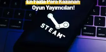 Steam'den en fazla gelir elde eden oyun yayımcıları belli oldu