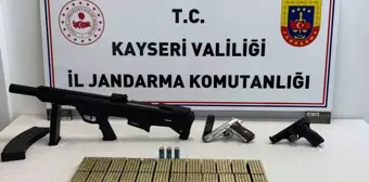 Kayseri'de yasa dışı silah ve mühimmat ticareti yapan şüpheli gözaltına alındı