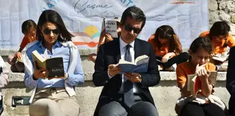 Çeşme Kaymakamlığı Hayatın Anlamı Kitap Projesi'ni Alaçatı'da gerçekleştirdi