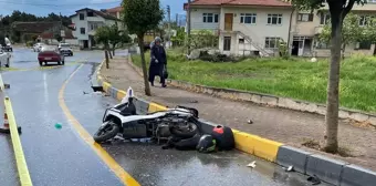 Sakarya'da kamyonla çarpışan motosiklet sürücüsü hayatını kaybetti