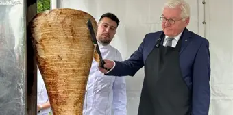 Almanya Cumhurbaşkanı Steinmeier, İstanbul ziyaretinde döner kesti