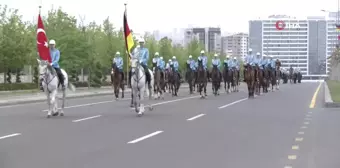 Cumhurbaşkanı Erdoğan, Almanya Cumhurbaşkanı Steinmeier'i resmi törenle karşıladı