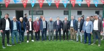 Trabzon'un Faroz Futbol Sahası Yenilenerek Hizmete Açıldı