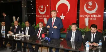 BBP Genel Başkanı Mustafa Destici: Aynı çıkarlar doğrultusunda mücadele ettiğimizde ülkemiz daha huzurlu hale gelecektir