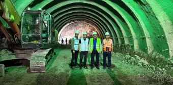 Zonguldak-Filyos arasındaki tünel ve yol çalışmaları hız kesmeden devam ediyor