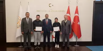 Mecitözü Doğuş Spor Kulübü sporcusu Edanur Tümer ödüllendirildi