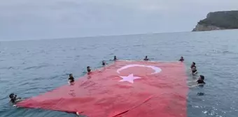 Antalya Kemer'de Paris 2 Batığı Dalış Etkinliği Gerçekleştirildi