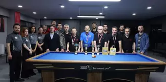 Bolu'da 3 Bant Bilardo Bölge Turnuvası Tamamlandı