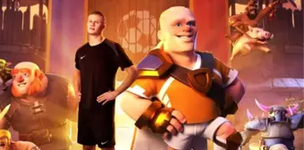 Erling Haaland, Clash of Clans'a 'Barbar Kral' karakteriyle geliyor