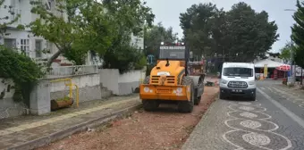 Gerze Belediye Başkanı Yol Yapım Çalışmalarını İnceledi