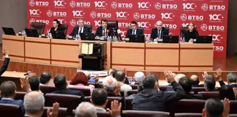 BTSO Nisan Ayı Meclis Toplantısı Gerçekleştirildi