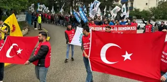 Karabük'te 1 Mayıs Emek ve Dayanışma Günü Etkinliği Gerçekleştirildi