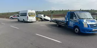 Midyat'ta trafik kazası: 2 kişi yaralandı