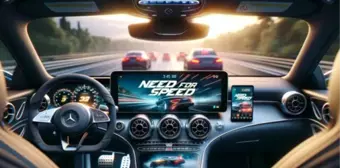 Mercedes, Need for Speed oyununu kokpite taşıyor