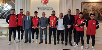 Yozgat Valisi Mehmet Ali Özkan, Kredi ve Yurtlar Spor Olimpiyatları'nda Bölge Birincilerini Kabul Etti