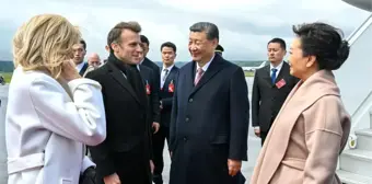 Çin Cumhurbaşkanı Xi Jinping Tarbes'te görüşme gerçekleştirdi