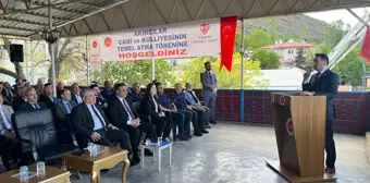 Sivas Akıncılar ilçesinde merkez cami ve külliyesinin temeli atıldı