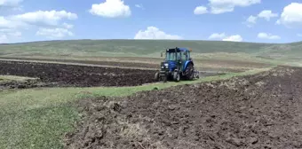 Ardahan'da ata tohumu buğday ve arpa tohumlarının ekimine başlandı