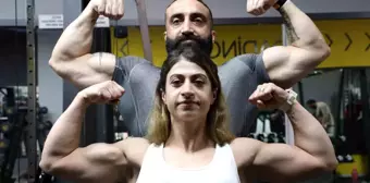 Elazığ'da Vücut Geliştirme ve Fitness Şampiyonu Sağlık Çalışanı