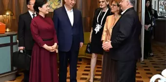 Çin Cumhurbaşkanı Xi Jinping ve eşi Peng Liyuan, Macaristan'da uğurlandı