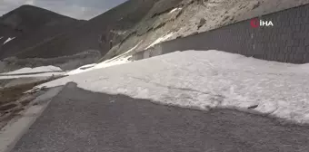 Nemrut Krater Gölünün yolu açılıyor