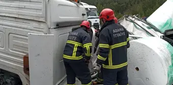 Adana'da zincirleme trafik kazası: 2'si ağır 6 yaralı