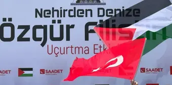 Saadet Partisi İstanbul İl Kadın Kolları Filistin'e Destek Etkinliği Düzenledi