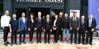 Denizli Ticaret Odası Başkanı Uğur Erdoğan, Litvanya Büyükelçisi'nden vize sorunu için destek istedi